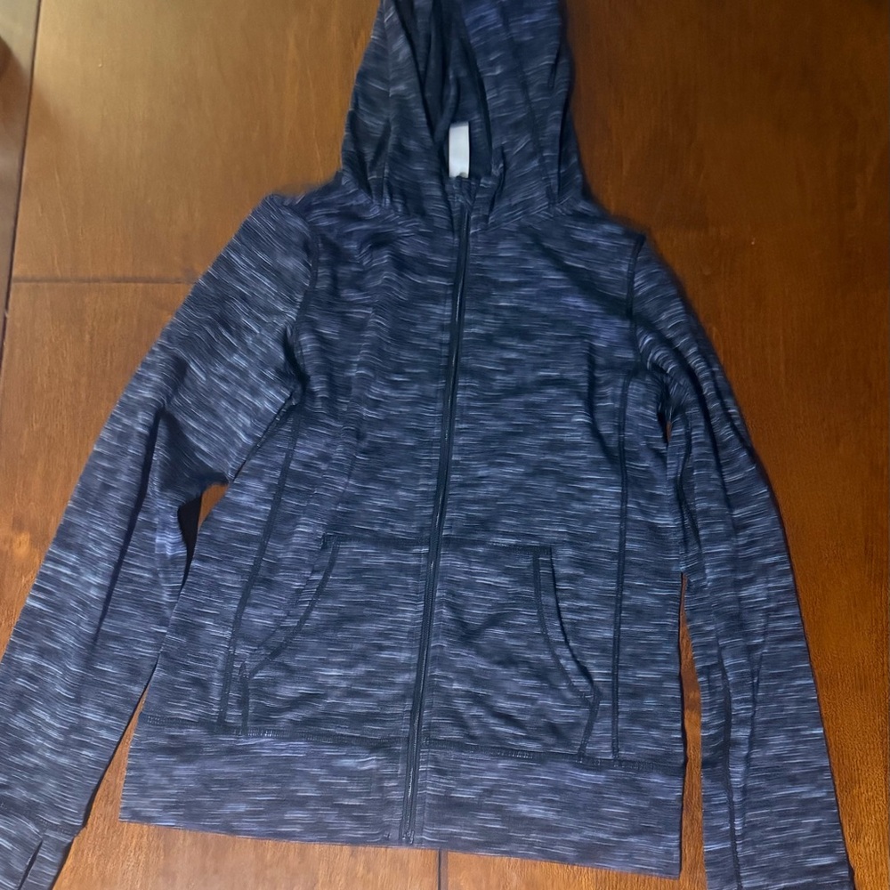 Black Zip-Up Hoodie